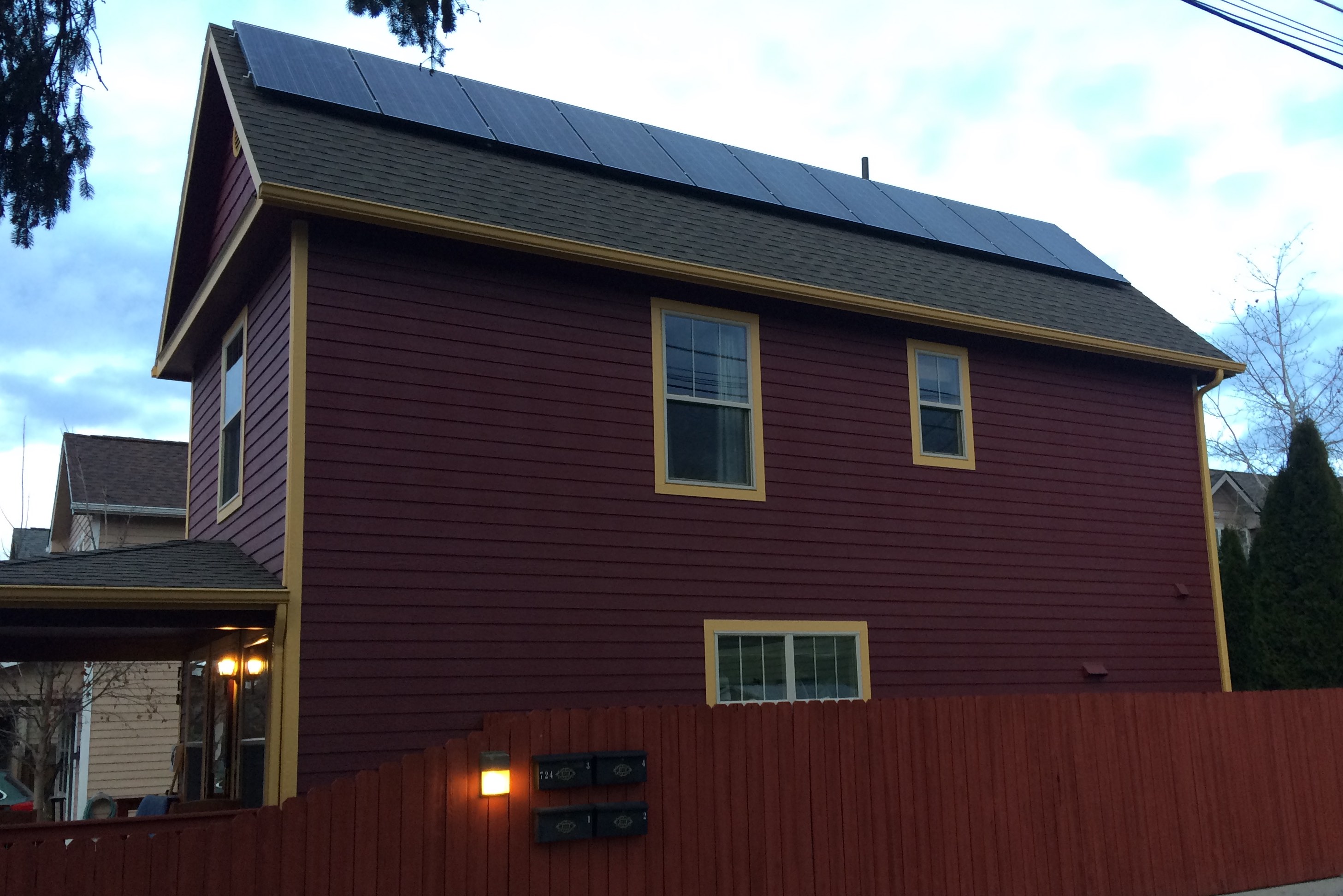 Steep Roof Means Great Winter Production