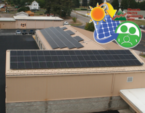 Missoula Electric Cooperative community solar array