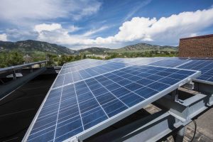 Rooftop solar array
